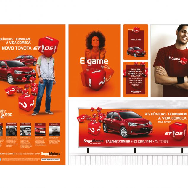 Anúncios Toyota Hilux | Agência Galeria